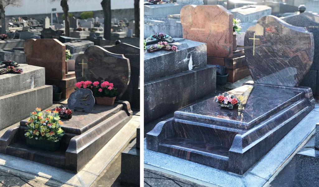 Quelle pierre tombale prévoir dans un cimetière en pente ? - Blog 