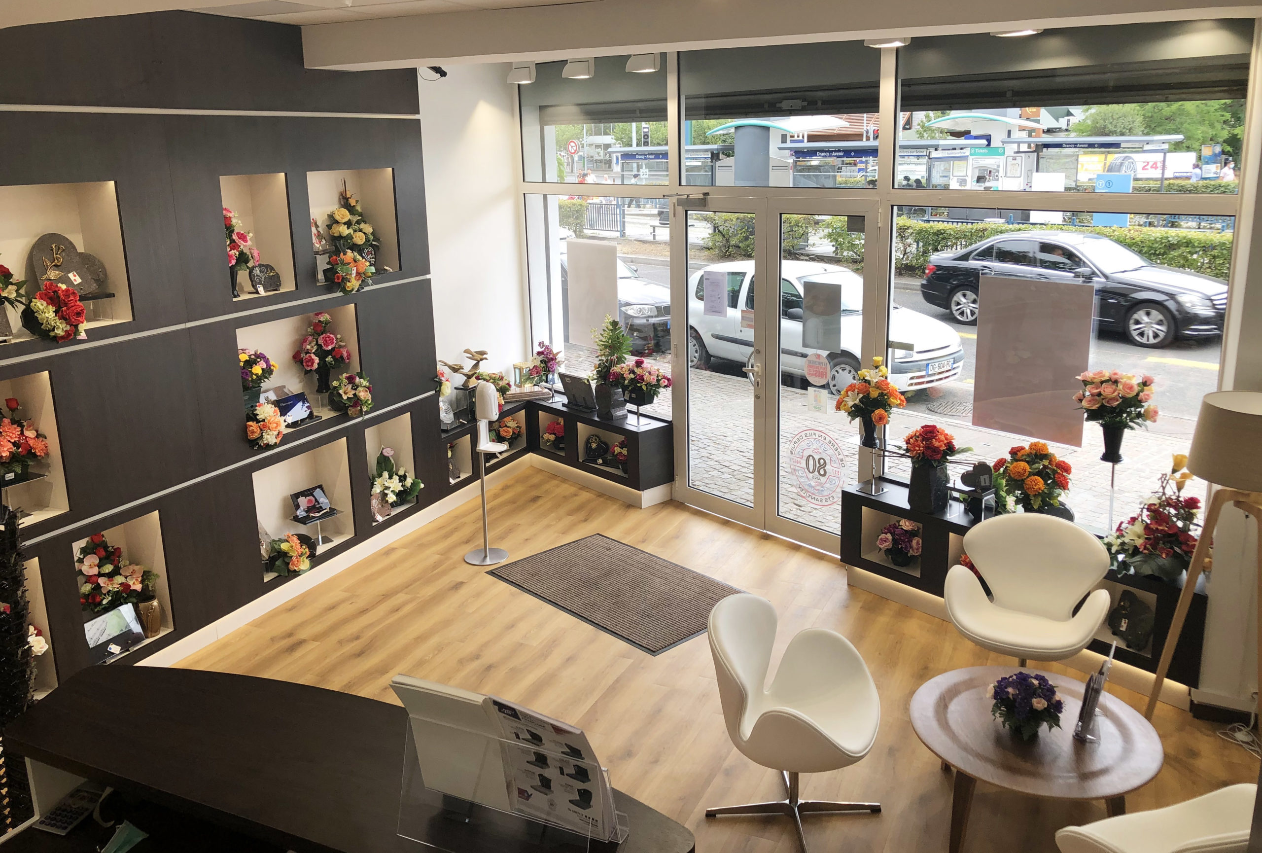 Pompes Funèbres Santilly à Drancy, articles funeraire, marbrerie